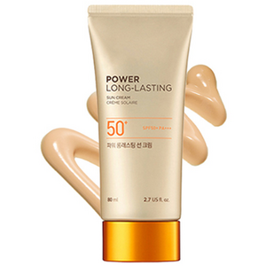 더페이스샵 내추럴 에코 파워 롱래스팅 선크림 SPF50+ PA+++, 80ml, 1개