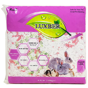 럭스버 소동물 종이베딩 핑크, 4.1L, 1개