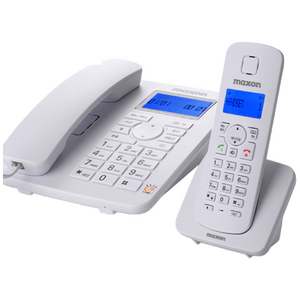 맥슨 유무선 전화기 화이트
