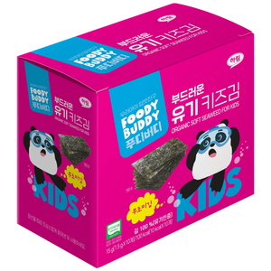 푸디버디 부드러운 유기 키즈김 1.5g x 10개입