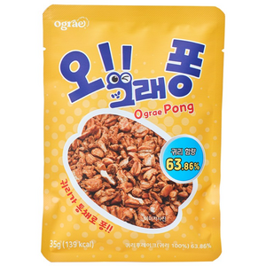 오그래 오그래퐁 리얼 카카오 귀리 간식 그래놀라 시리얼, 35g, 5개