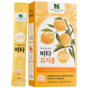 미라클루틴 비타 유자 스틱