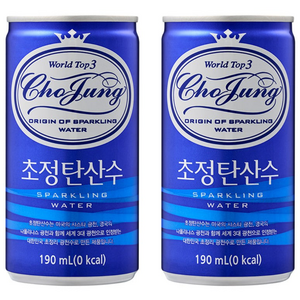 초정탄산수, 190ml, 30개
