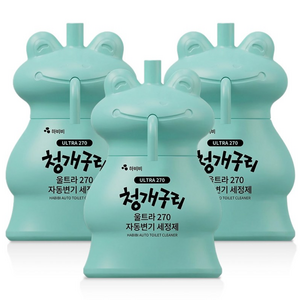 하비비 청개구리 울트라 270 자동 변기세정제
