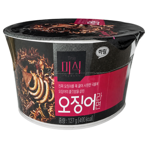 더미식 오징어 컵라면 127g, 12개