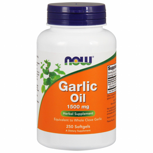 나우푸드 갈릭 오일 1500mg 소프트젤, 250정, 1개