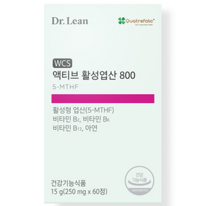 닥터린 액티브 활성엽산 800, 60정, 1개