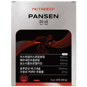 판센 브로멜라인 퀘르세틴 마그네슘 액티브포스 전신 효소 30포