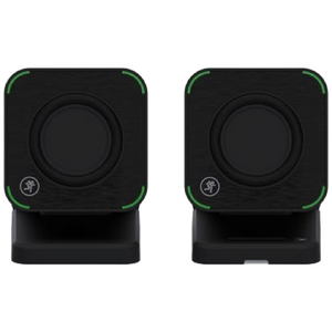 MACKIE CR2-X Cube 큐브형 고음질 USB-C 데스크탑 PC 스피커 1조 게이밍 유튜브 영상 편집용 블루투스 모니터링 스피커