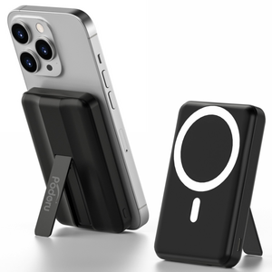 Podoru 맥세이프 호환 보조배터리 10000mAh 고속 PD22.5W 무선충전 휴대용 아이폰 대용량 거치대