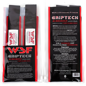 WSF 그립테크 리프팅 헬스 스트랩 2p