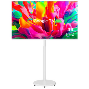 무빙큐빅스 FHD LED TV, 109cm/43인치, 스마트 TV, 스탠드형, 고객직접설치
