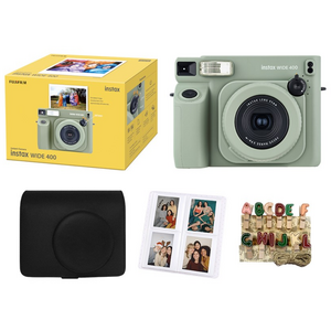 인스탁스 와이드400 가죽케이스 패키지 즉석카메라
