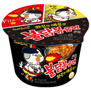 불닭볶음면 큰컵 105g, 10개