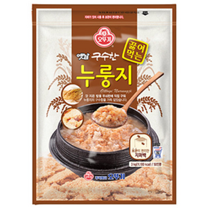 오뚜기옛날 구수한 끓여먹는 누룽지, 3kg, 1개