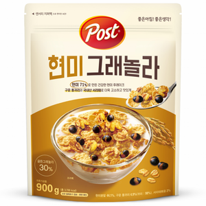 포스트 현미 그래놀라 시리얼, 900g, 1개