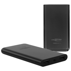 독일 안스만 슬림 보조배터리 5000mAh (USB 2포트 / 스마트폰 핸드폰 충전 등)