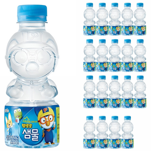 팔도 뽀로로 샘물, 250ml, 20개