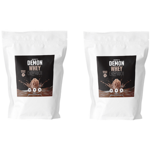 1+1 데몬웨이 2kg x2 근육 헬스 초코 웨이 WPC 프로틴 단백질 가루 보충제 파우더