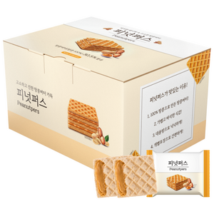 피넛퍼스 피넛버터 웨하스 대용량 과자, 500g, 1개