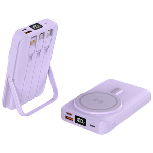 THOUSTA 맥세이프 고속 무선충전 대용량 케이블 일체형 호환 보조배터리 20000mAh