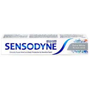 센소다인 엑스트라 화이트 치약, 120g, 1개