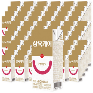 삼육케어 균형영양식, 200ml, 72개