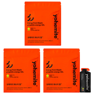 요헤미티 에너지젤 러닝 마라톤용 지속형 보급 파워젤, 40g, 30개