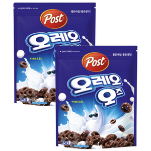 오레오오즈 시리얼, 250g, 2개