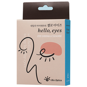 헬로아이즈 휴대용 아이더마 클렌즈 아이리무버 10p, 3.4ml, 1개