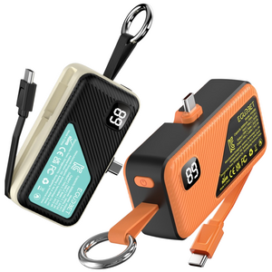 에구드벳 도킹형 보조배터리 5000mAh 2p 세트 C타입 휴대용 + 케이블