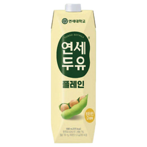 연세두유 플레인, 1L, 12개