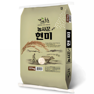 농사꾼 양심 현미쌀, 10kg, 1개