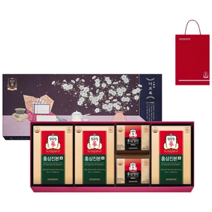 정관장 정품 다보록 감사 휘편+쇼핑백, 1세트