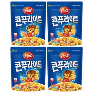 포스트 콘푸라이트 시리얼, 1.1kg, 4개