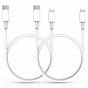 로랜텍 C to 8핀 PD 고속충전 케이블 2매입