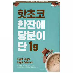 알티스트 한잔에 당분이 단 1g 핫초코분말
