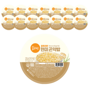 칼로리반 현미곤약밥, 150g, 15개