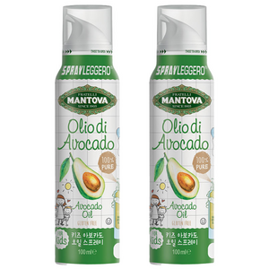 만토바 키즈 오일 스프레이, 아보카도, 100ml, 2개