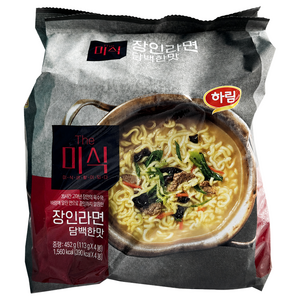 더미식 장인라면 담백한맛 113g, 32개