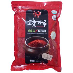 해오름 굵은 고춧가루 매운맛, 1kg, 1개