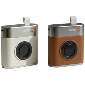 미니 보조배터리 10000mAh 레트로 카메라 디자인 키링형 휴대용 충전기