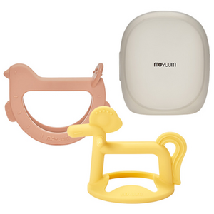 모윰 손목 치발기 2종 기프트팩 세트, 손목치발기 + 전용..., 버드 코랄 + 포니..., 1세트