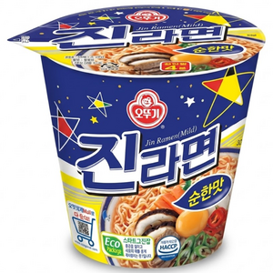 오뚜기 진라면 순한맛 컵 65g, 30개