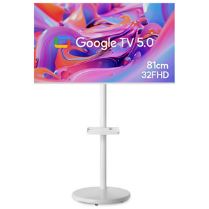 스카이뷰 화이트에디션 삼탠바이미 81cm(32인치) FHD 스마트 이동식 TV 중소바이미 삼텐바이미