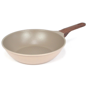 키친아트 본 우드 파스텔핑크 다이아 궁중팬, 24cm, 1개