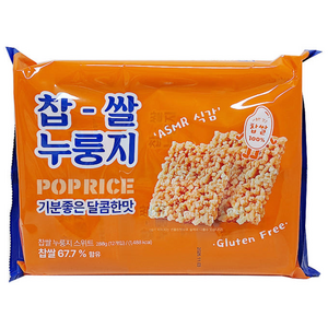 메고지고 저당 찹쌀 튀김 스낵 바삭한 전통간식 288g 2개, 24g, 12개