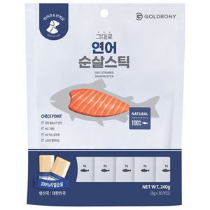 골드로니 반려동물 그대로 순살스틱 간식 30p