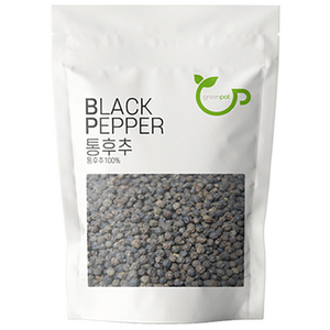 그린팟 통 흑후추 리필용, 200g, 1개