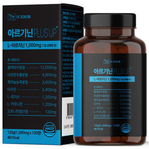 더건강드림 아르기닌 plus up, 120정, 1개